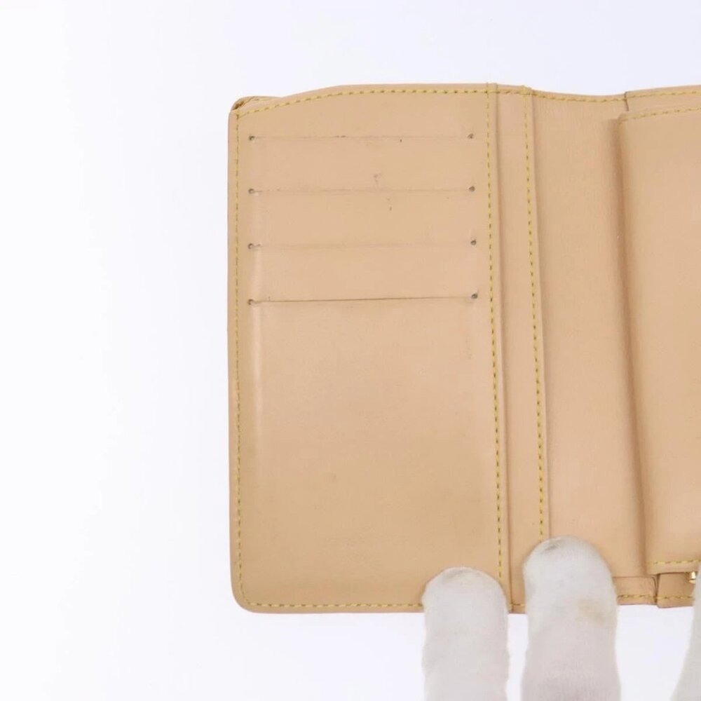 LOUIS VUITTON Multicolor Portefeuille Viennois Wallet White M92987 Auth 141553 - Picture 10 of 16